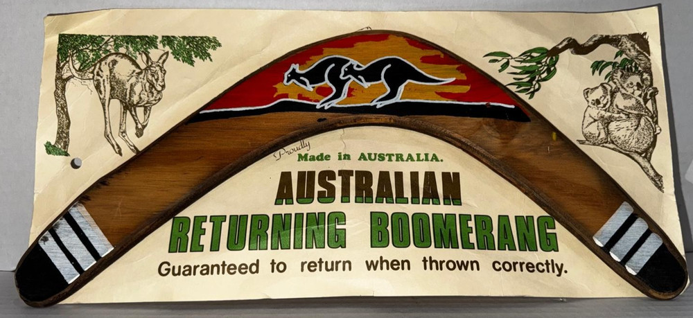 Australian Returning Boomerang