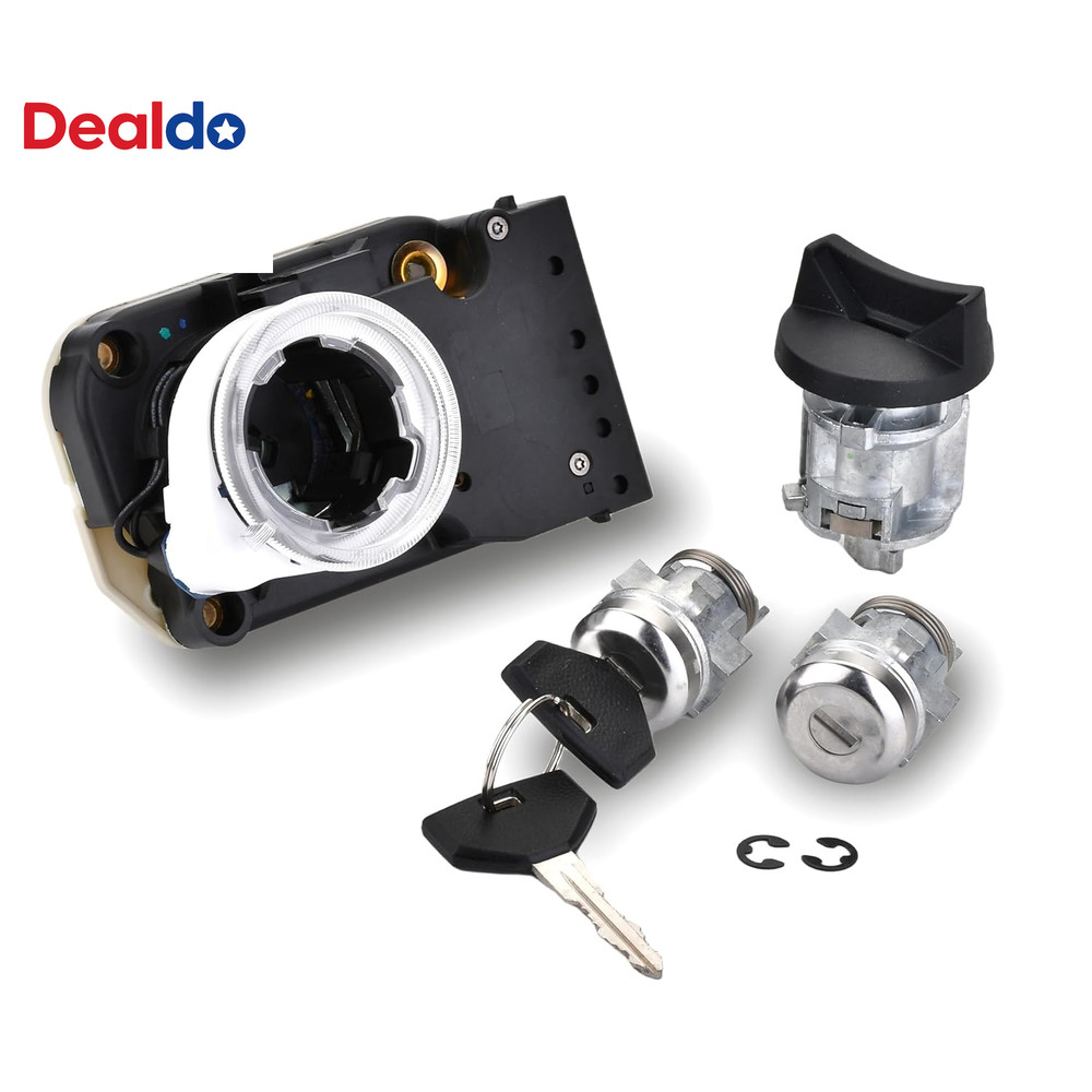 5003845AA Ignition Switch Lock Cylinder Case 2 Door Locks 2 Keys Compatible with
