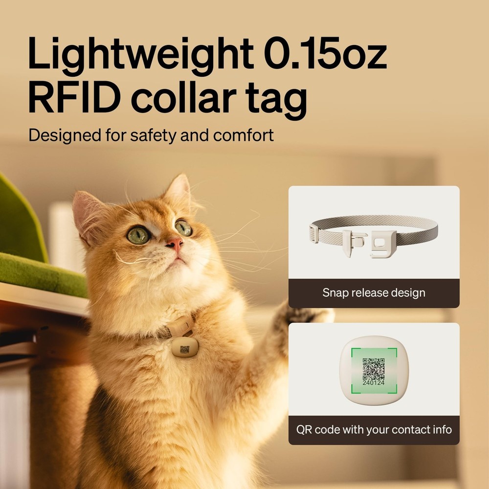 PETLIBRO RFID Automatic Cat Feeder, Collar Tag-Activated Personalized Meals, ...