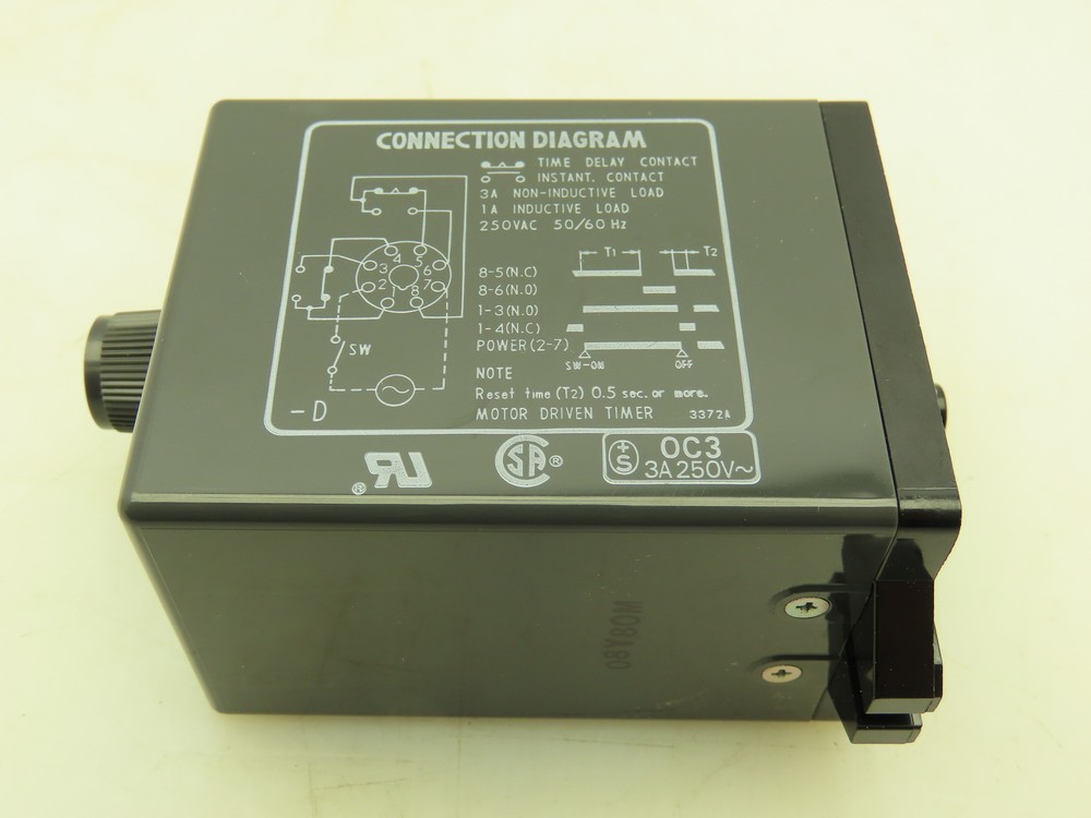 Omron STP-NMD-US SUBMINY Timer 110v 12 Second