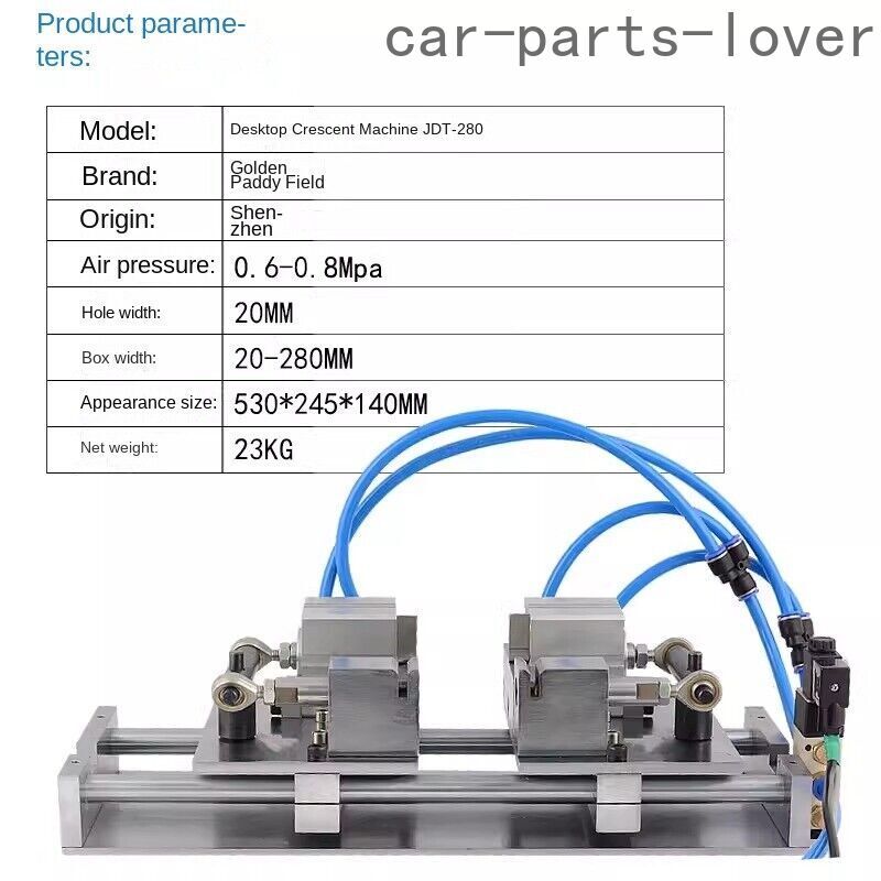 Crescent Machine Half Round Punching Machine Shaped Hole Clearing Machine