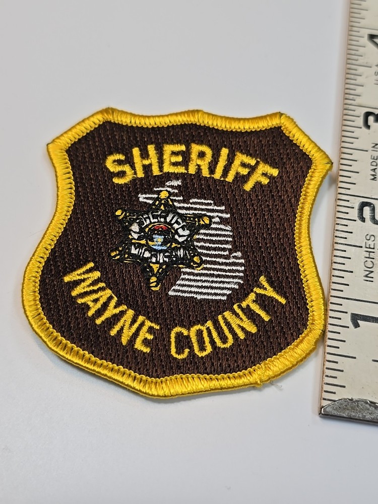 Wayne County Sheriff Sew-on Patch Michigan