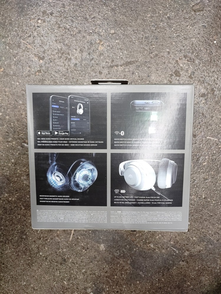 Arctis Nova 3X Wireless Multi-Platform Gaming Headset — Mobile App Control — ...