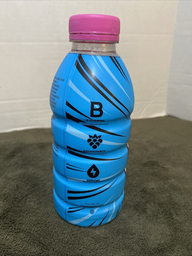 Mr Beast Prime Empty Hydration Drink Bottle 12 Fl Oz