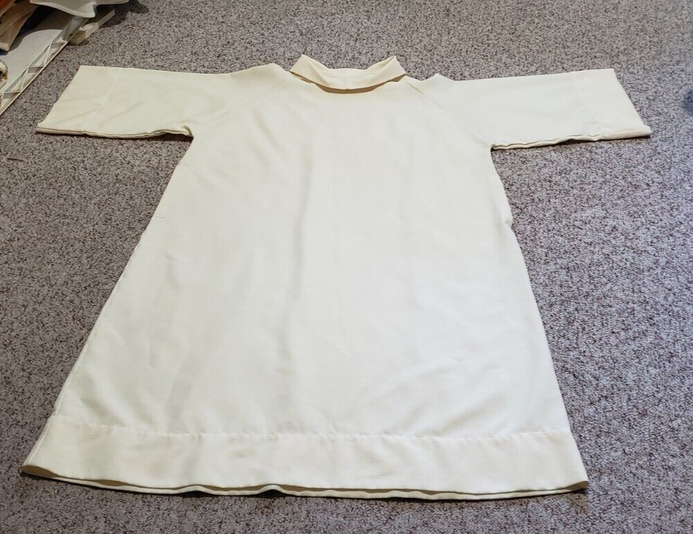 CLERGY SERVER CONCELEBRATION ALB 54-55" LONG CREAMY WHITE