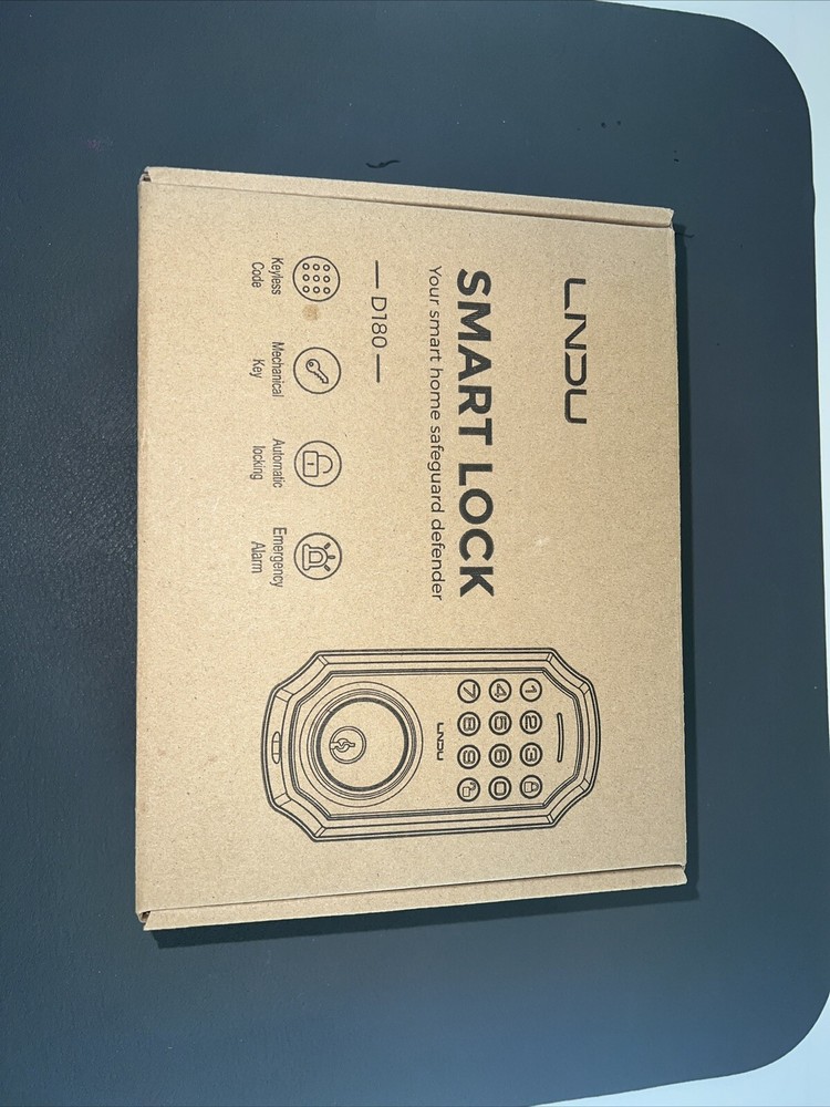 Smart Front Door Lock Set Electronic Keypad Deadbolt Keyless Entry 50 Codes D180