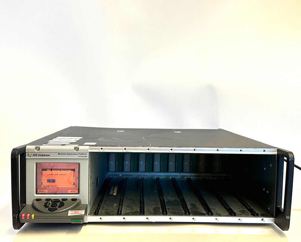 JDS Uniphase MAP+1111110 MAP Chassis w/ Controller Application Platform Module