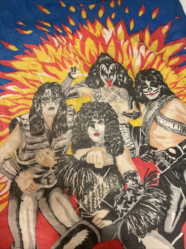 Kiss-Kiss 1978 AUCOIN VINTAGE ORIGINAL Sleeping Bag 👀