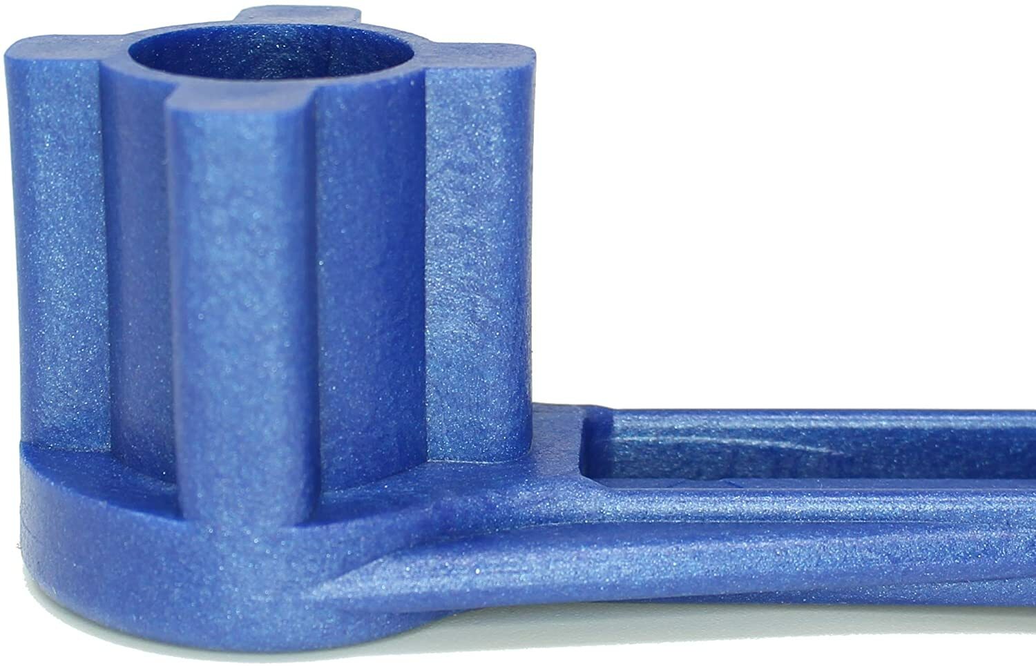 Blue 4-IN-1 Bung Drum Wrench 55-30-15 Gallon Water Barrel Nut Cap Plug