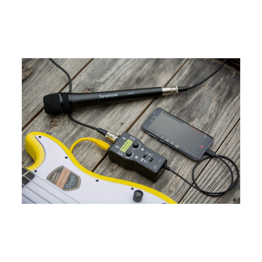 Saramonic SmartRig+ UC Two-Channel Audio Interface for USB Type-C Android Dev...