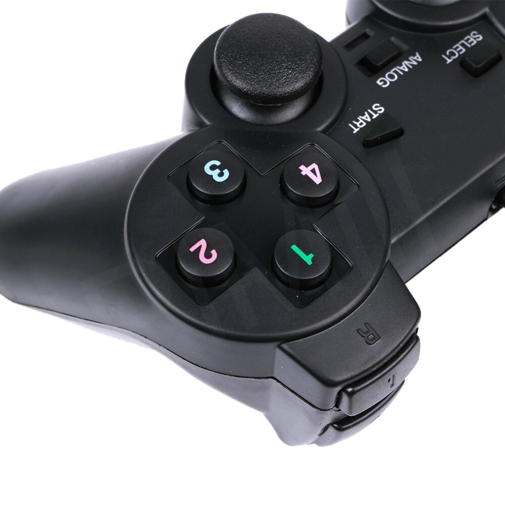 USB Vibration Shock Gamepad Game Controller Joystick Joypad for PC Raspberry Pi