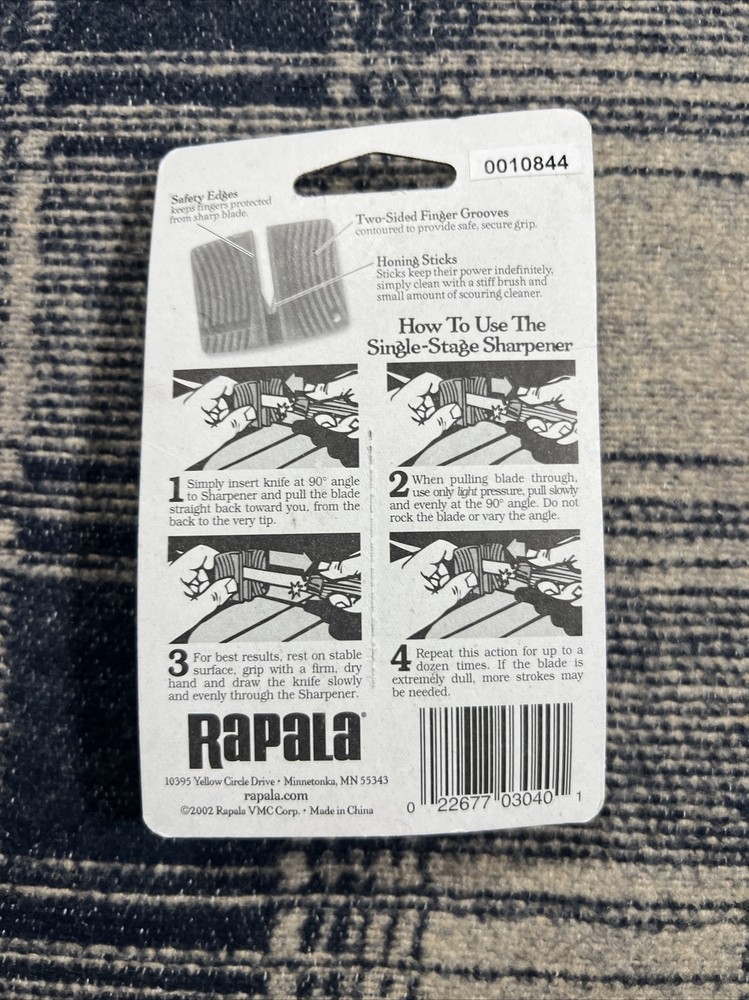Rapala SH1 W Single-Stage Knife Sharpener, Fine