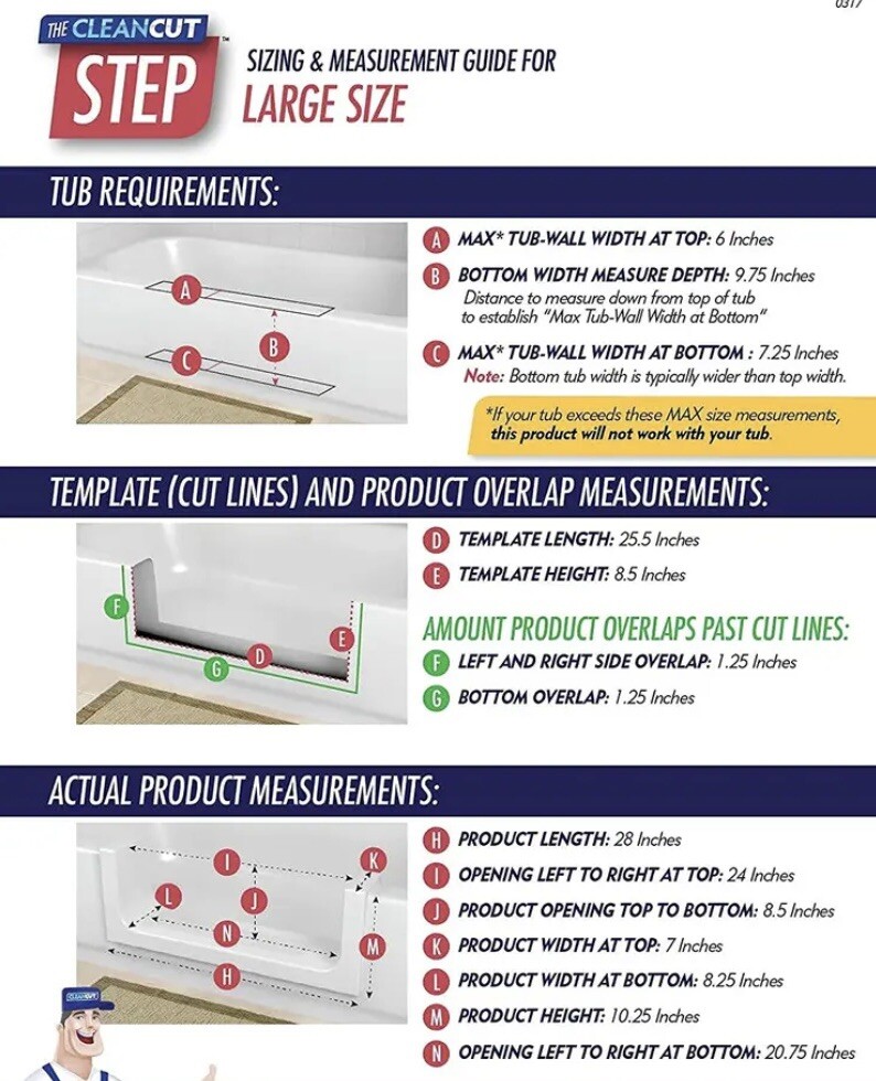 Senior Safety Bath Tub Conversion Kit