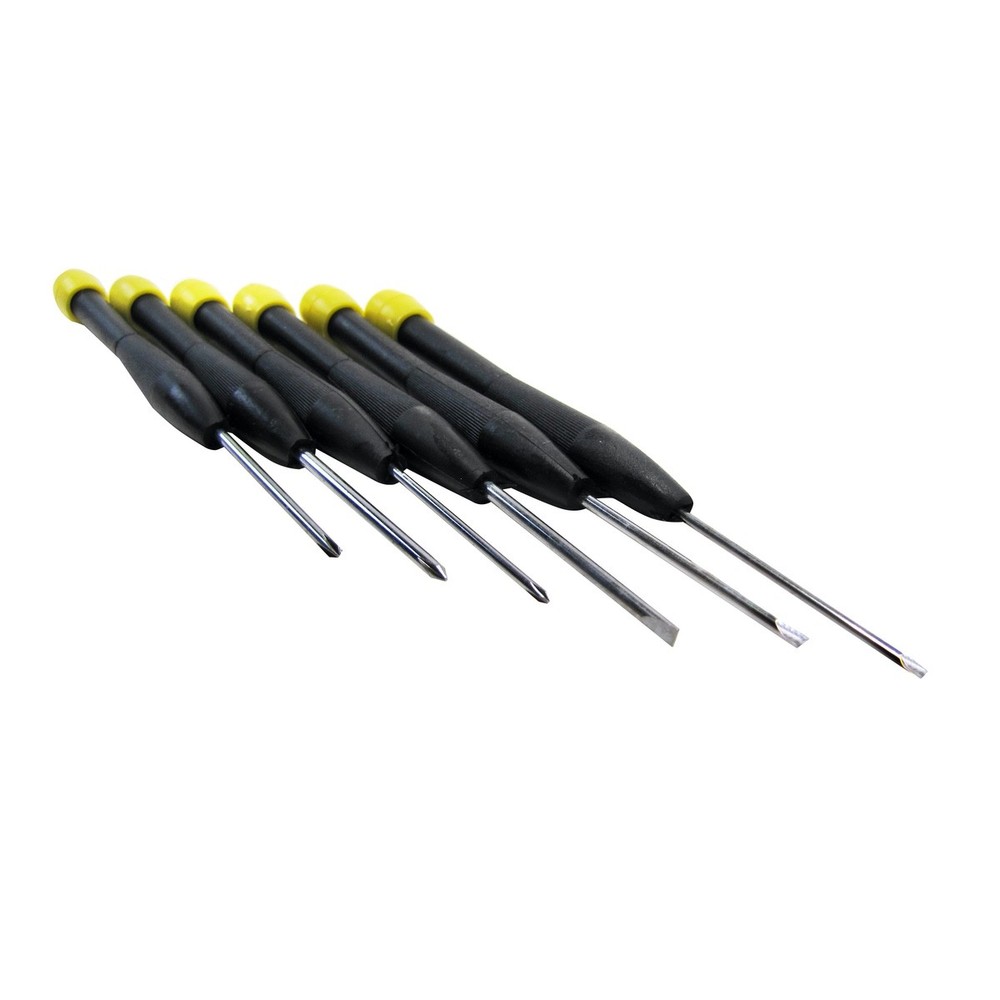 6pc Precision Small Phillips Flat Head Screwdriver Set Glasses Electronics Tool
