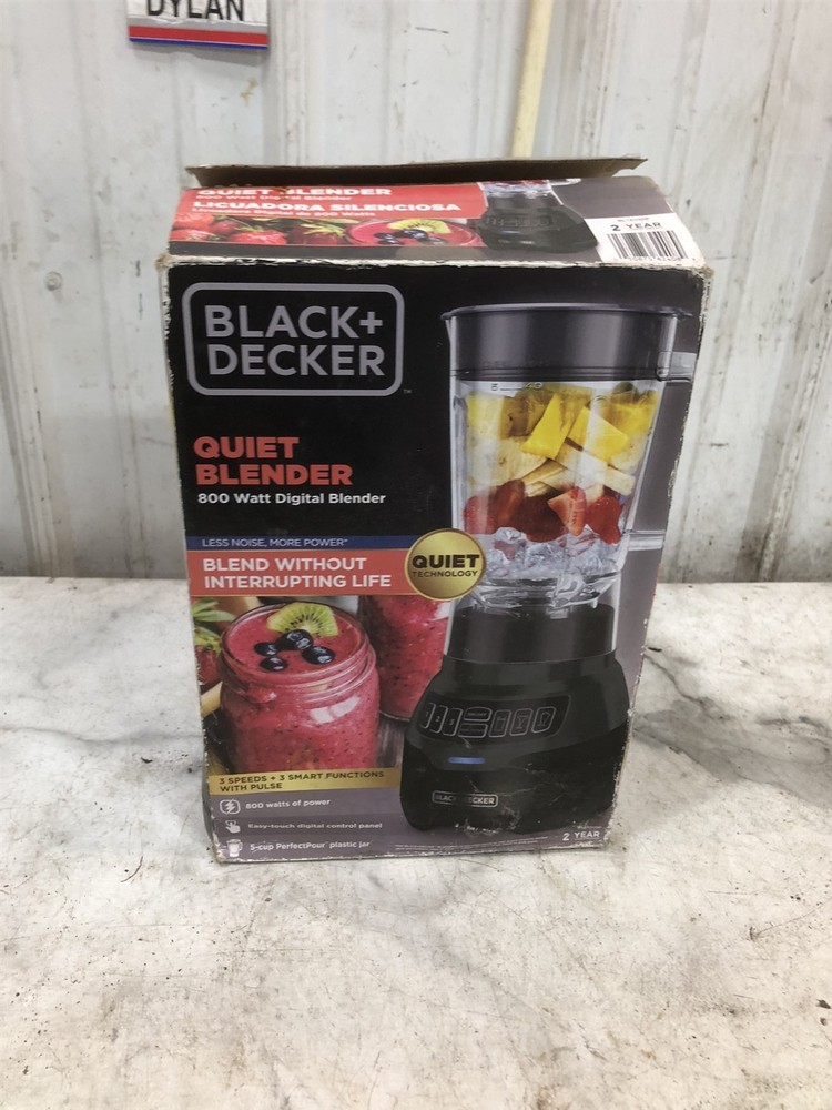 Black & Decker quiet blender