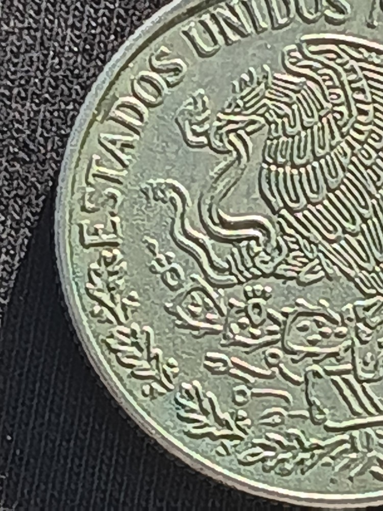 1970 Mexico Un Peso Coin