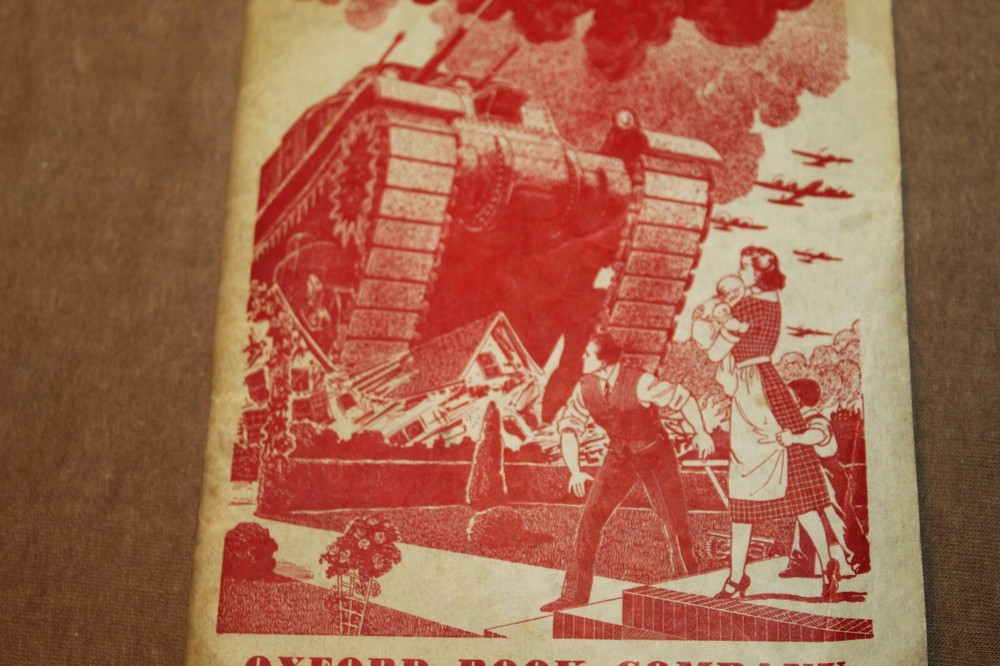 Original WW2 U.S. Homefront "This War", A Survey of World Conflict Book, 1941 d.