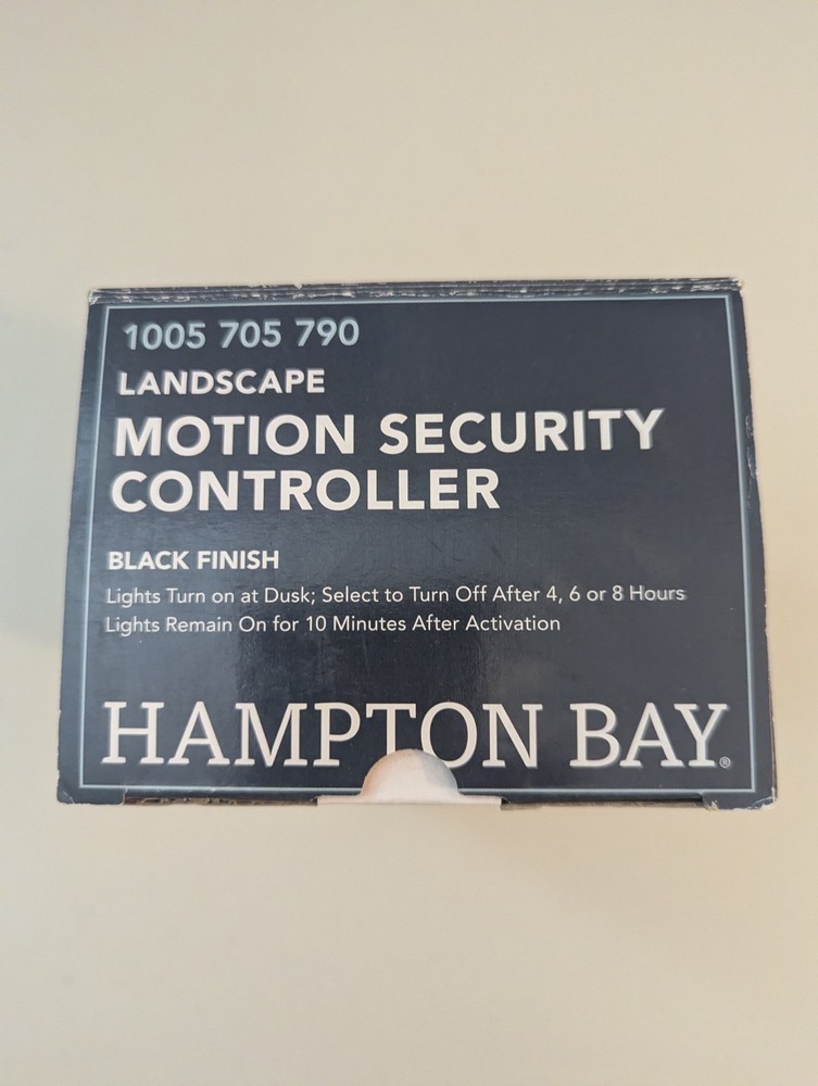 NEW Hampton Bay Landscape (Low Voltage) Motion Security Controller Model #99007