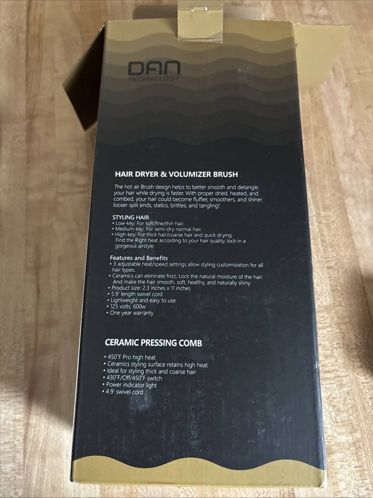Dan Hair Styling Set NWT