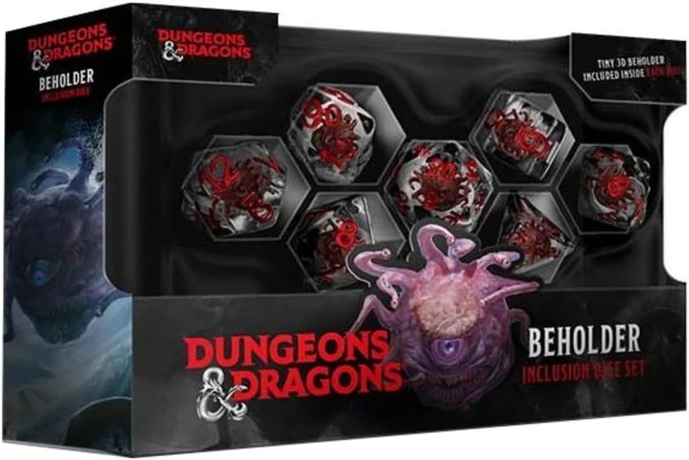 Dungeons & Dragons Beholder Resin Dice Set