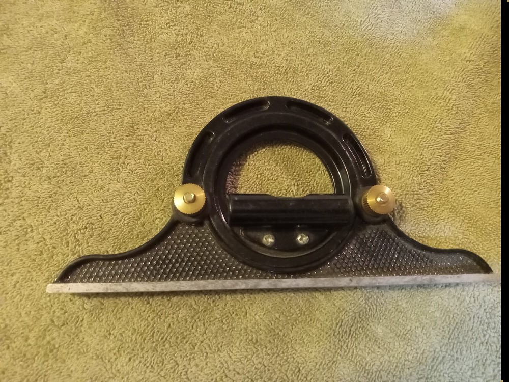 Unbranded Bevel Protractor 0-180 Degrees Bubble Level