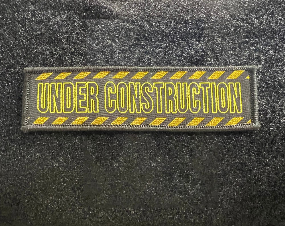 1 Goal Gear - UNDER CONSTRUCTION Patch.