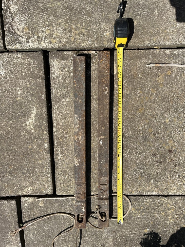 2 x Antique Sash Window Weights. Large. 9kg Each