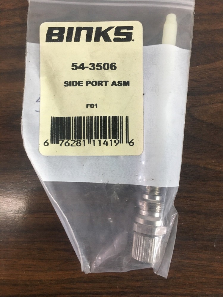 BINKS 54-3506 SIDE PORT ASSEMBLY - NEW