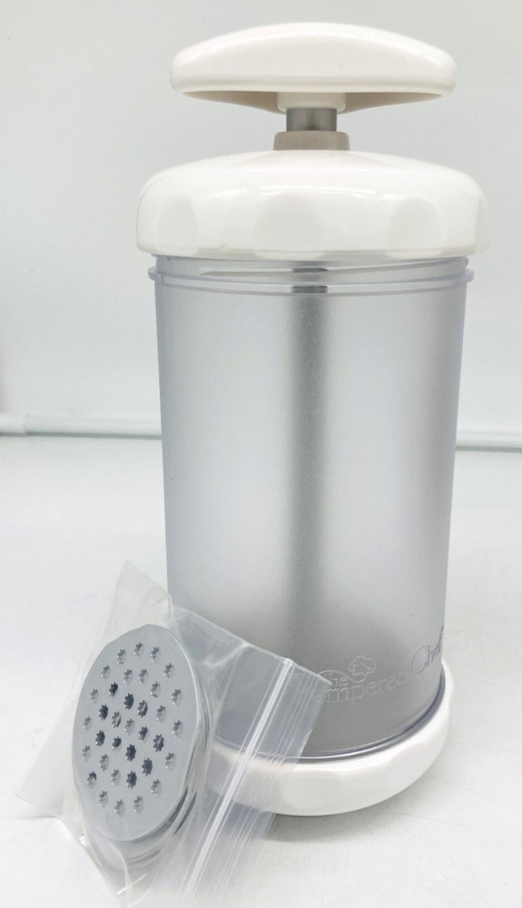 Pampered Chef 1526 Cookie Press White w/ Discs Cookie Maker