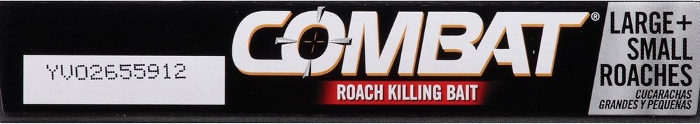 Combat Roach Killing Bait Stations for Small and Large Roaches, 6 Count...
