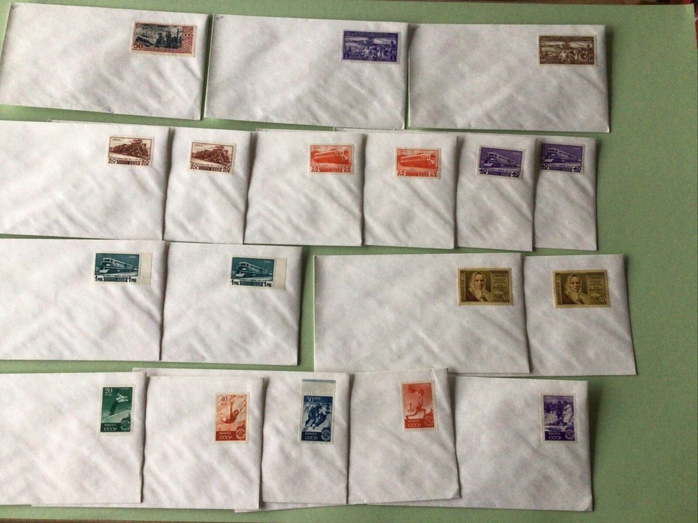 Russian 1949 Unused Covers 18 Items Ref A1240