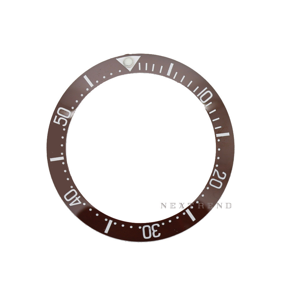 New High Quality Brown Ceramic Bezel Insert made for Rolex Deepsea