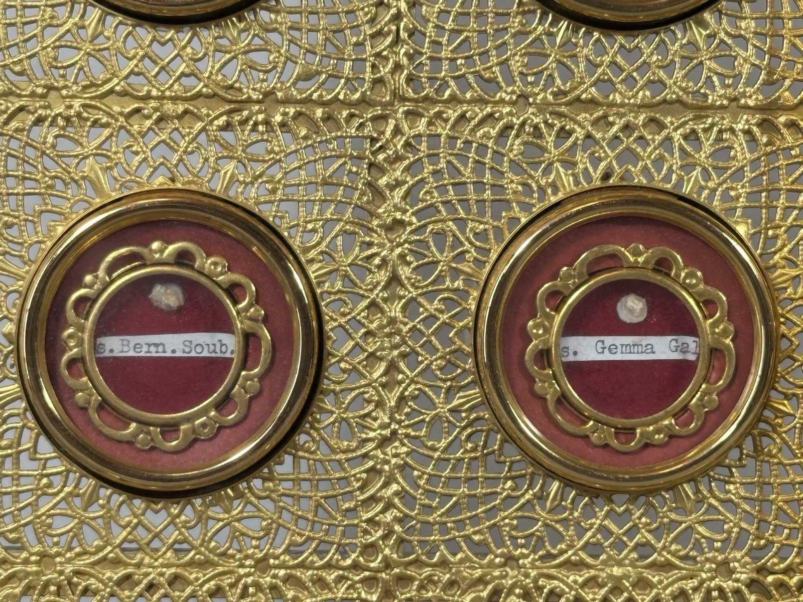 Reliquary Relic Custom Made 19 Saints True Cross, Crown Thorns, Evangelists