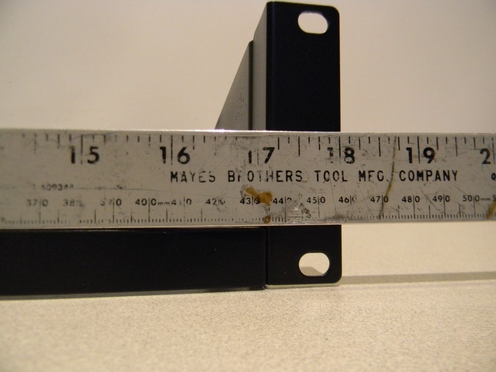 1.75"x17" Table Top AV Rack Adapter 2U Rack Mounting Kit