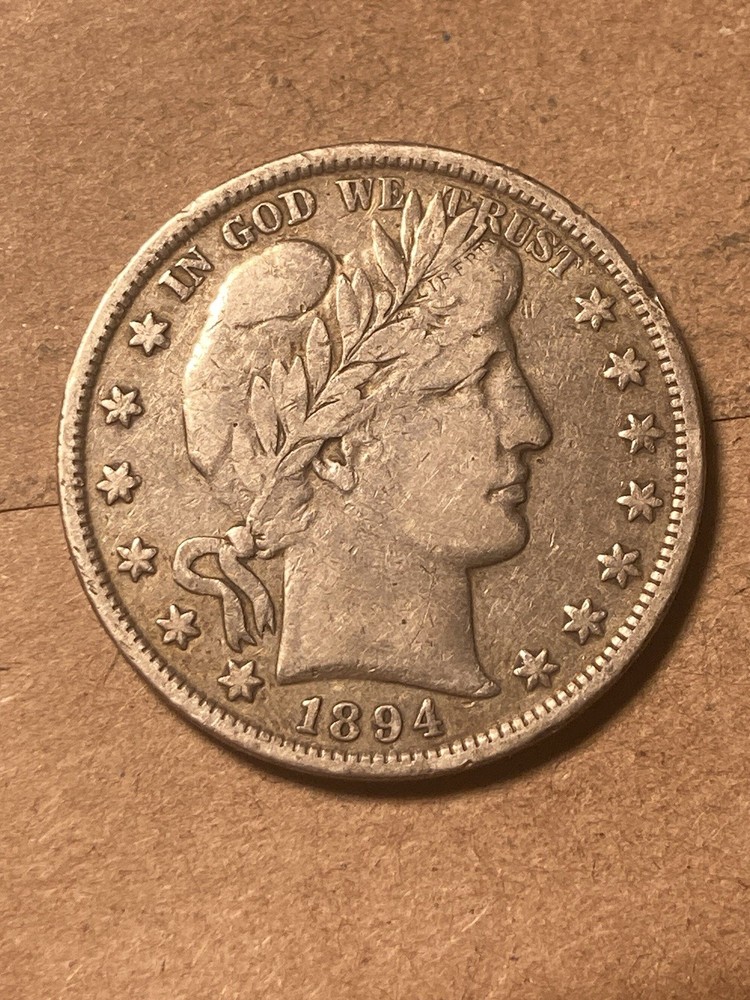 1894 P Barber Half Dollar - VF+ - As Shown! (#1572)