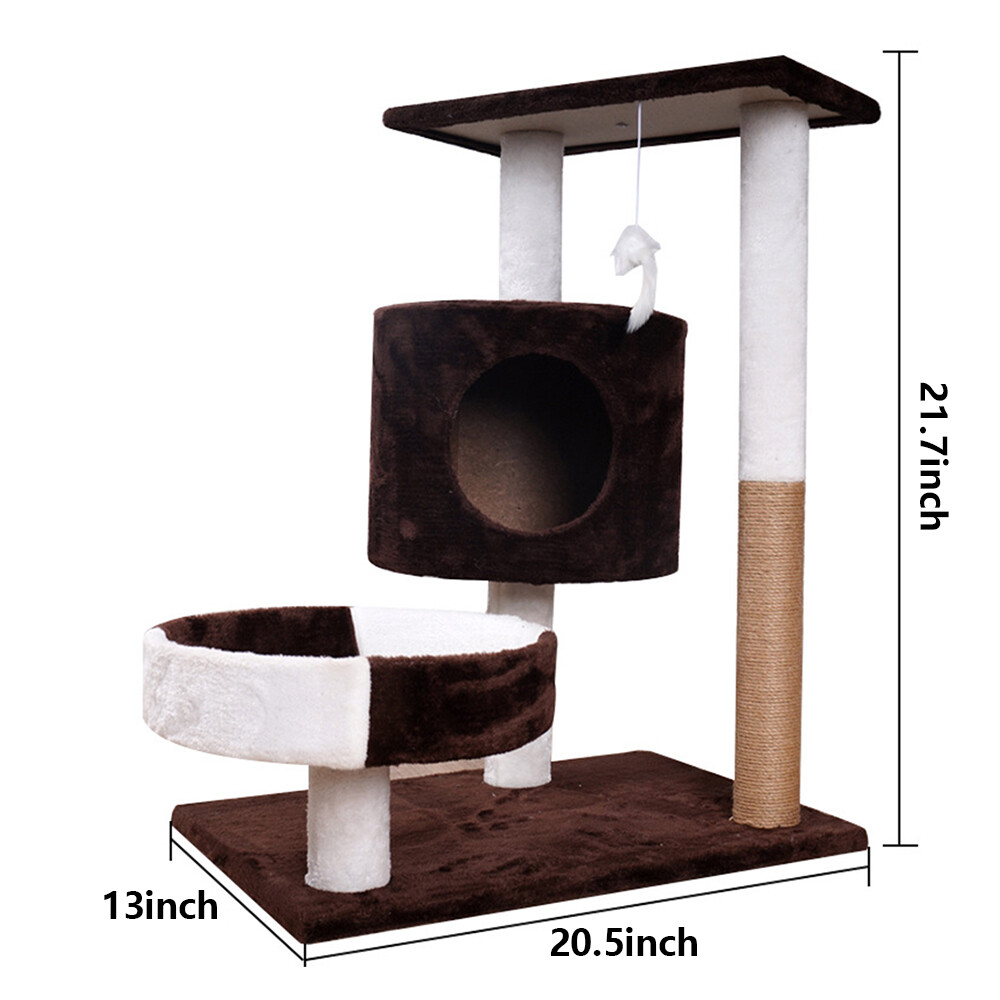 Cat Tree Cat Tower Scratching Posts Cat Condo Activity Centre Climbing Frame