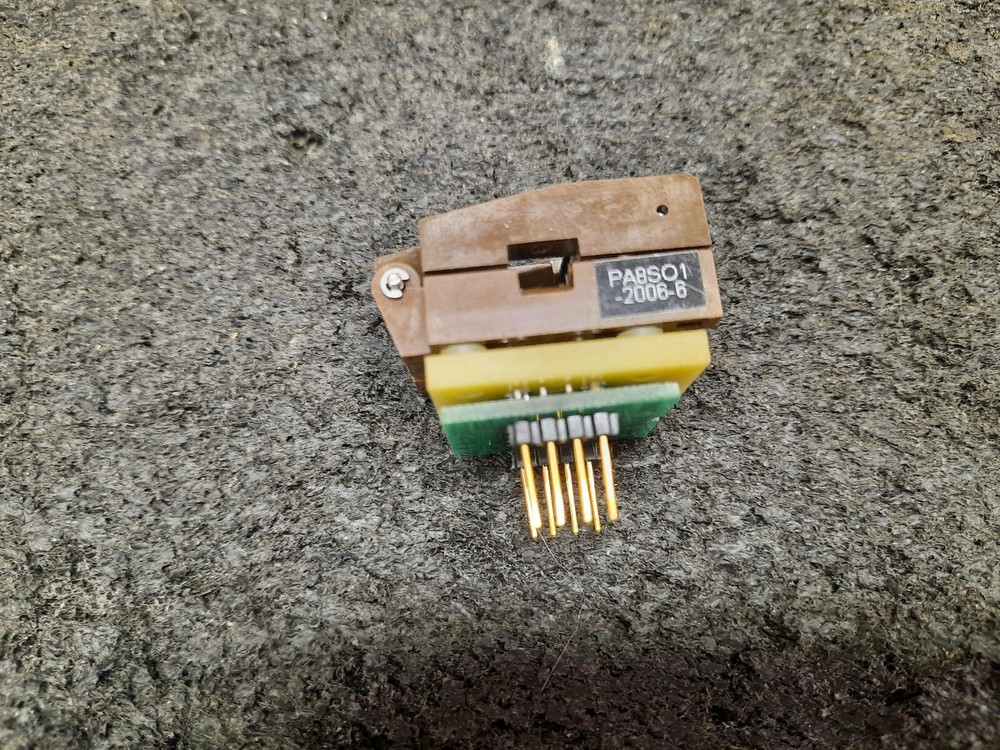 Logical Systems PA8SO1-2006-6 Chip Programming Socket Adapter SOP 8 used
