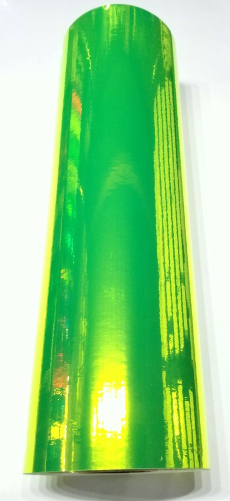 Fluorescent Yellow Chrome Mirror Sign Plotter Cutter Vinyl Roll