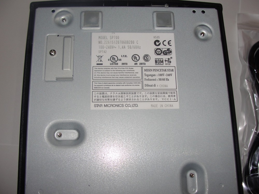 🔥STAR SP700 SP742 Dot Matrix POS Receipt Printer Parallel Interface 💯