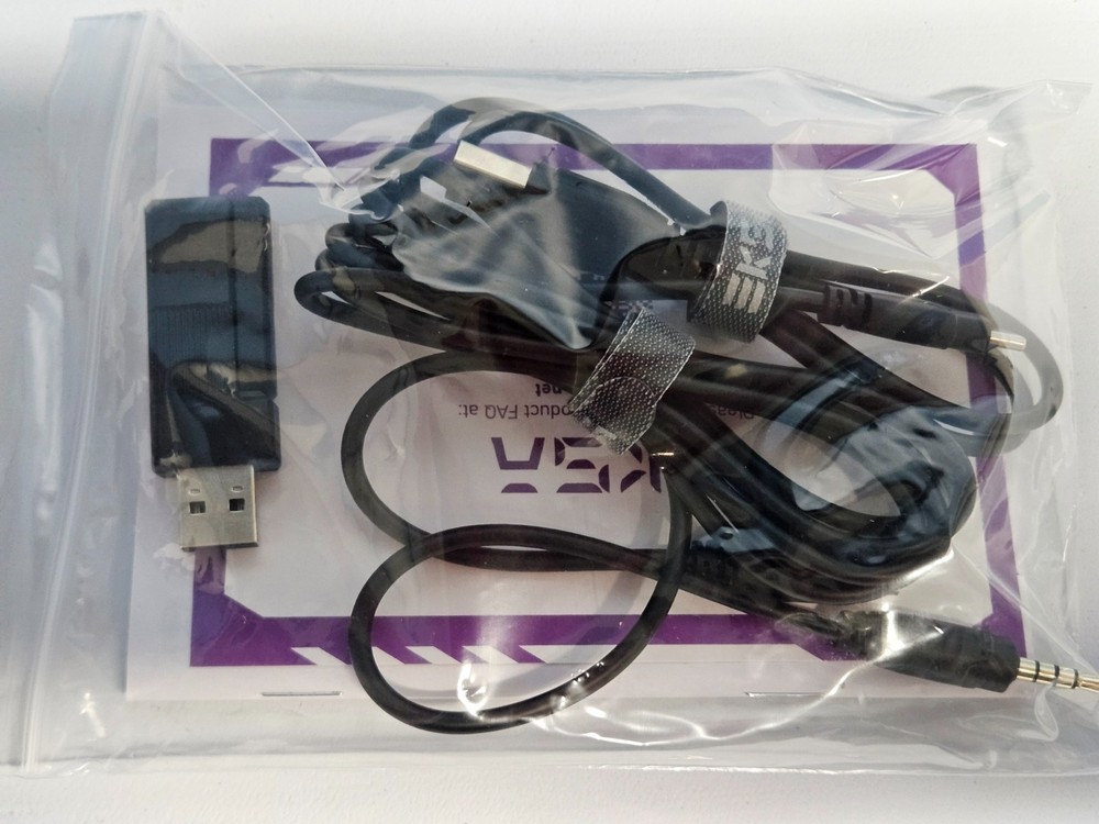 EKSA E5BT 2.4 GHz Wireless Gaming Headset Dongle, Bluetooth, or Wire - New