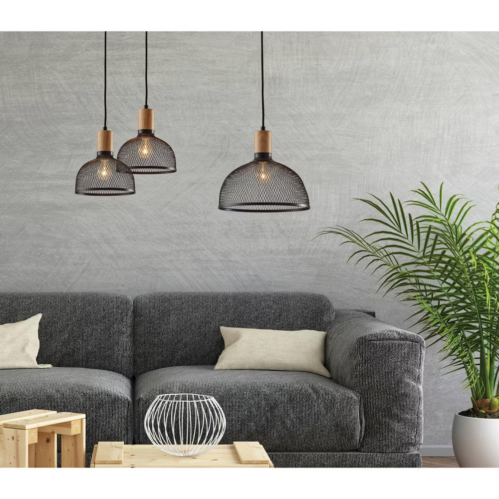 Dale Small Pendant Black - Adesso