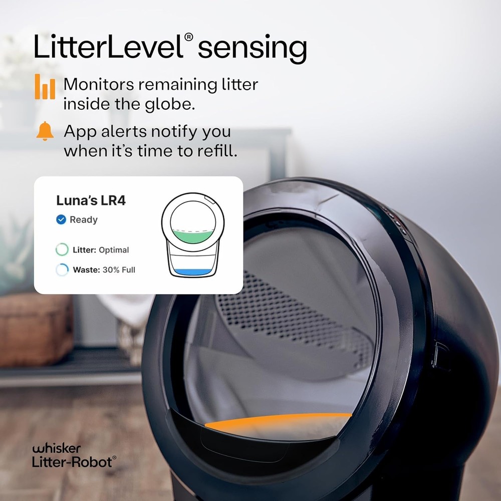 Litter-Robot 4 Supply Bundle, Black - Automatic, Self-Cleaning Cat Litter Box