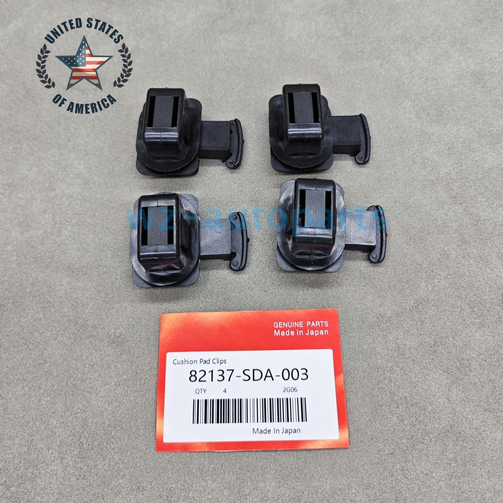 OEM! 4PCS Rear Seat Cushion Pad Clips For Honda Acura TSX Honda 82137-SDA-003