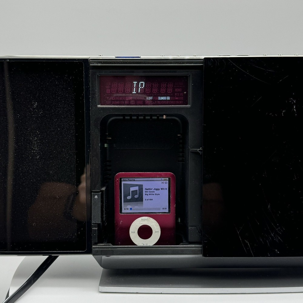 Panasonic SC-HC55 Bluetooth AM/FM Compact Stereo System W/ IPod