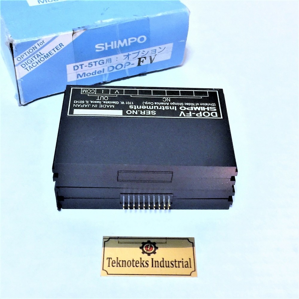 SHIMPO DOP-FV OUTPUT DIGITAL TACHOMETER ANALOG MODULE CONTROL