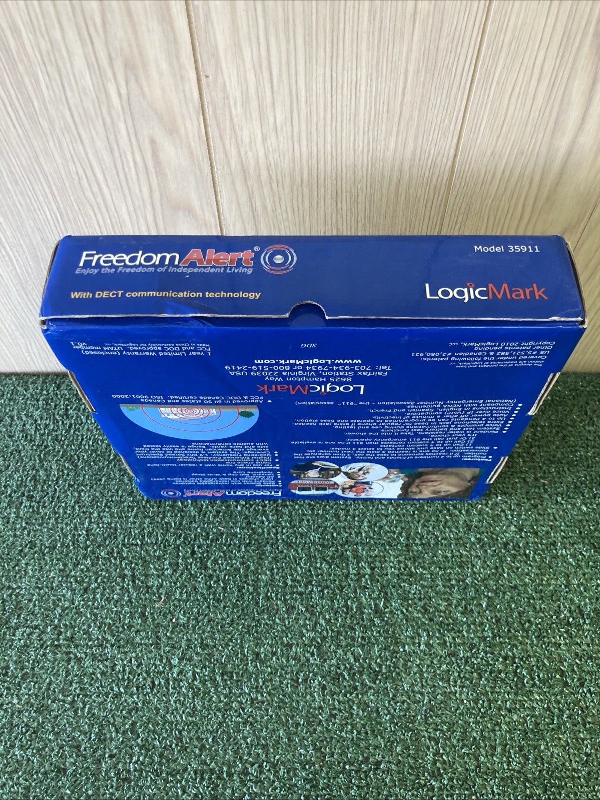 LogicMark 35911 Freedom Alert Personal Emergency Response System (OKEB-02-045)