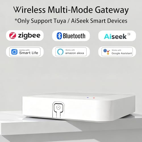 Tuya ZigBee 3.0 Hub/Wireless Gateway (Only 2.4Ghz), Tuya Multi-Model Zigbee Hub