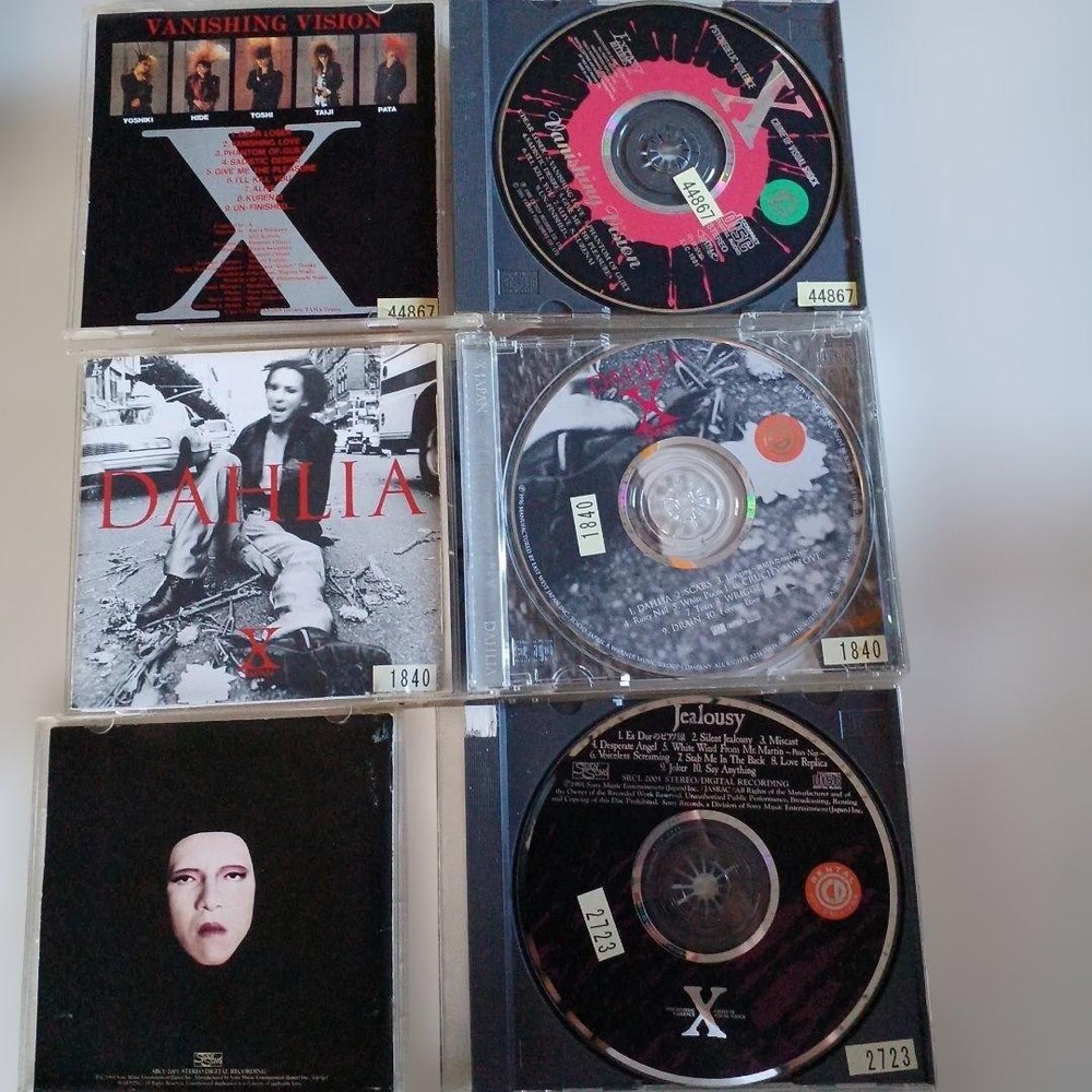 CD　X JAPAN　5 disc set