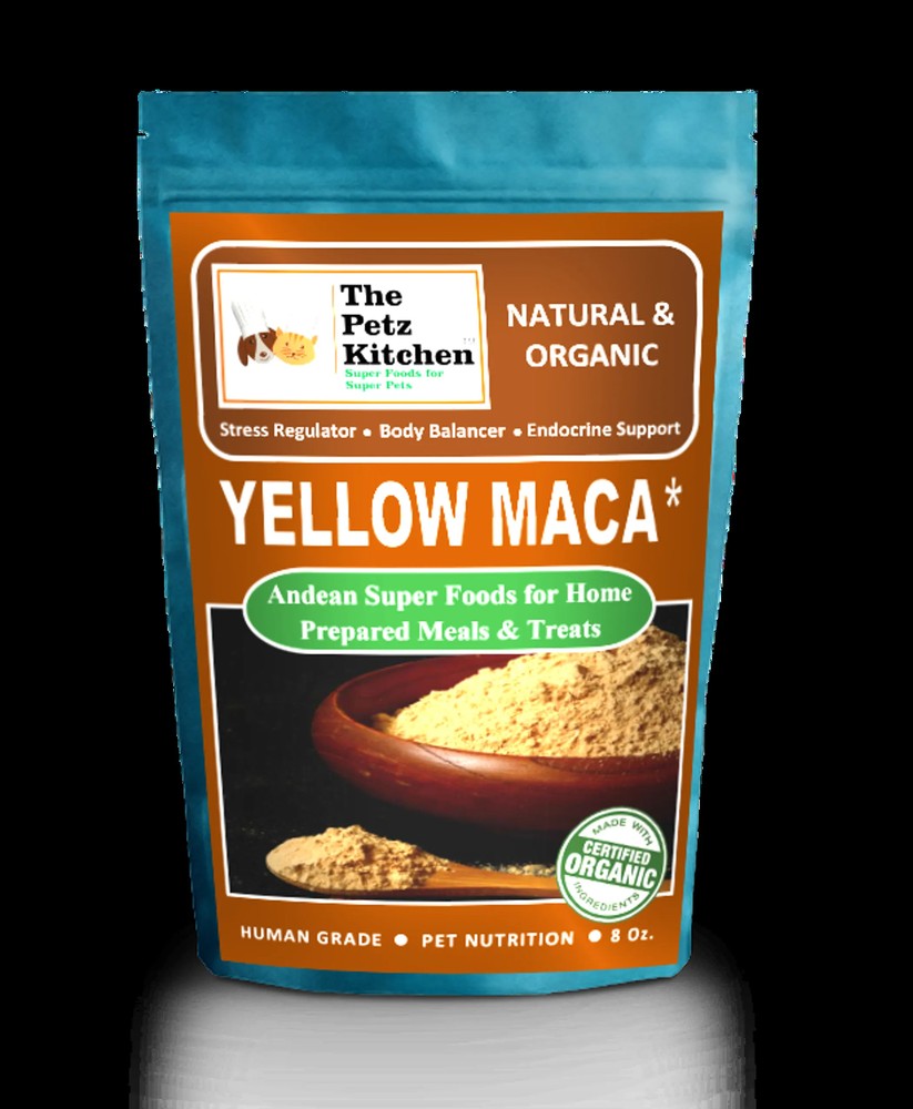 Yellow Maca* Complete Protein & Cognitive & Glandular Support* The Petz Kitchen