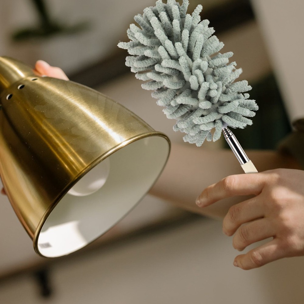 2pcs Hand Duster Telescopic Dust Sweeper Dust Cleaning Tool Bendable Duster
